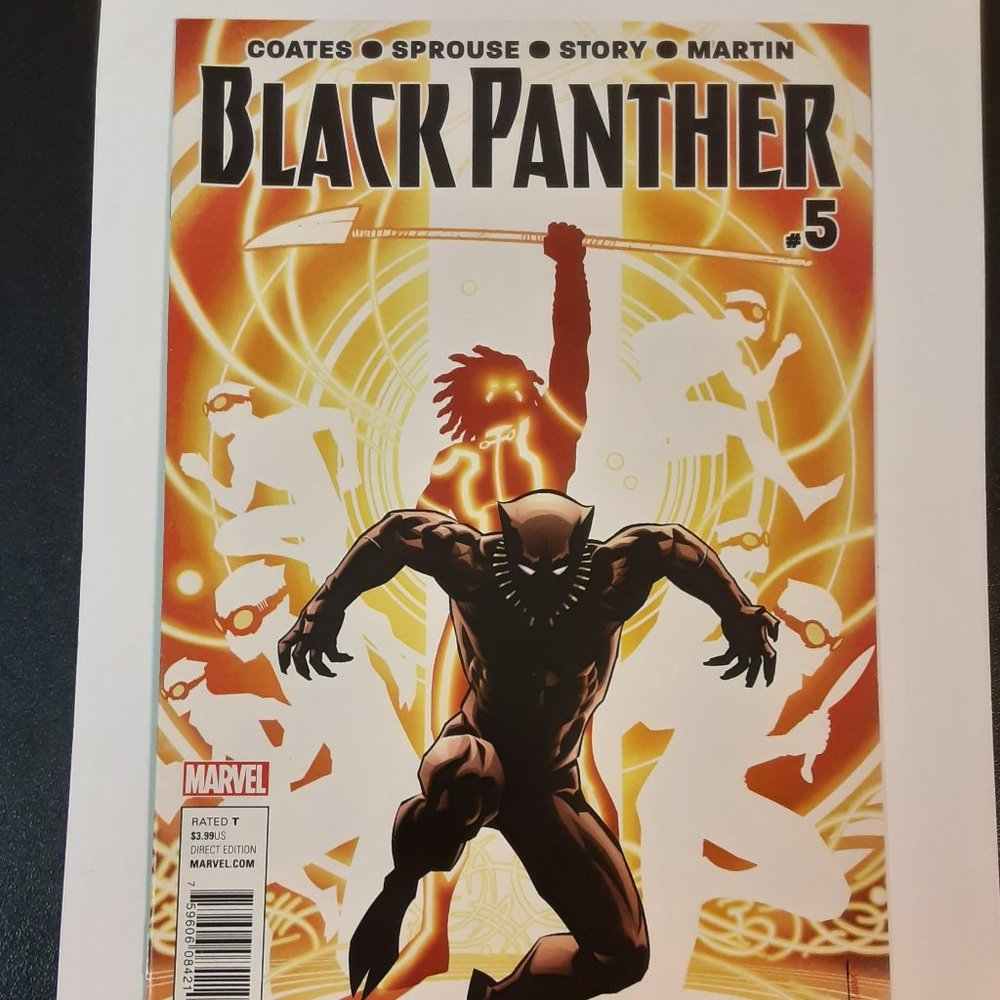 BLACK PANTHER # .5 (2016) WRITTEN BY TA-NEHISI COATES ART BY CHRIS SPROUSE